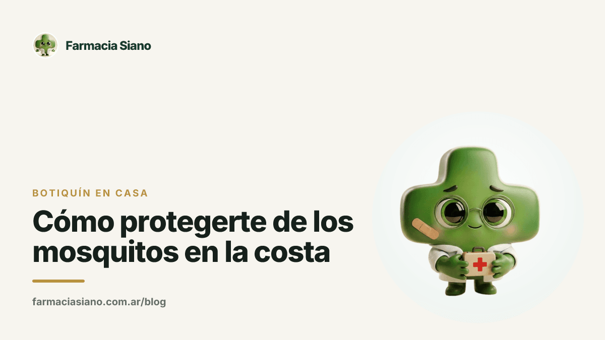 Cómo protegerte de los mosquitos en la costa