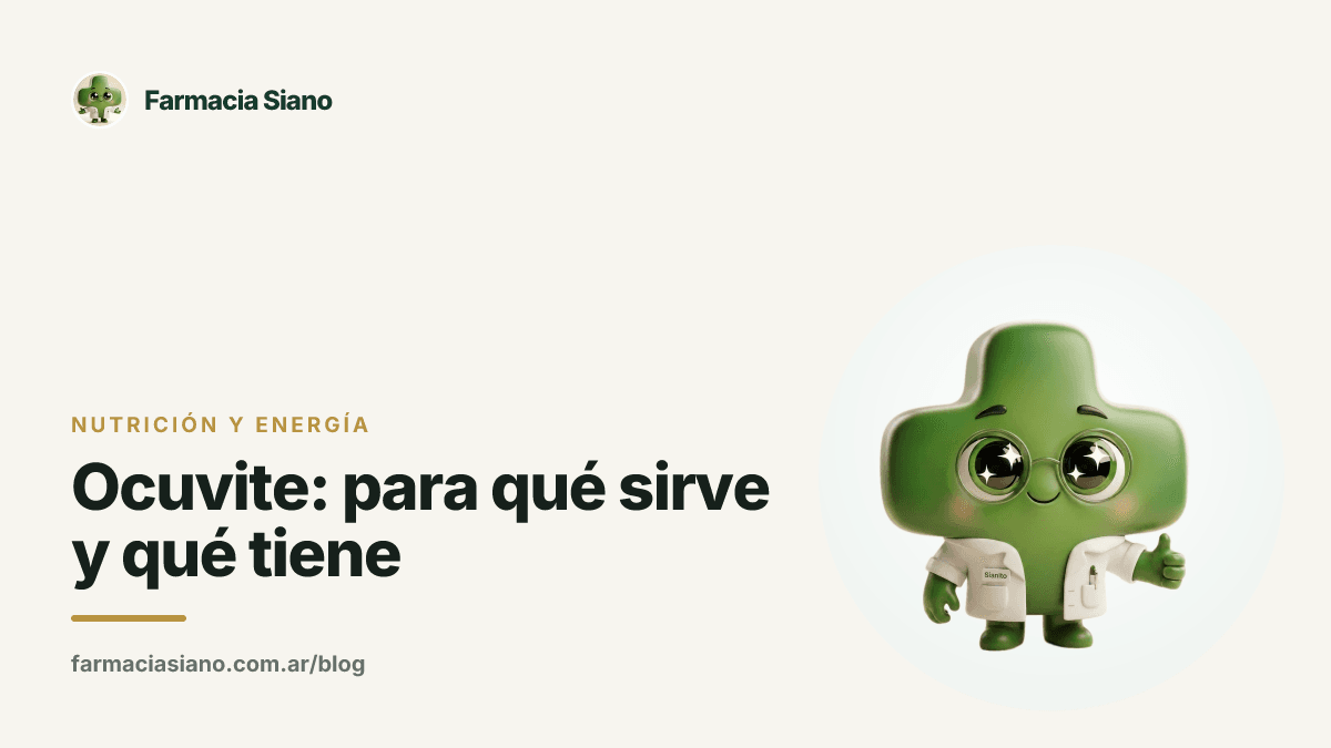 Ocuvite: para qué sirve y qué tiene
