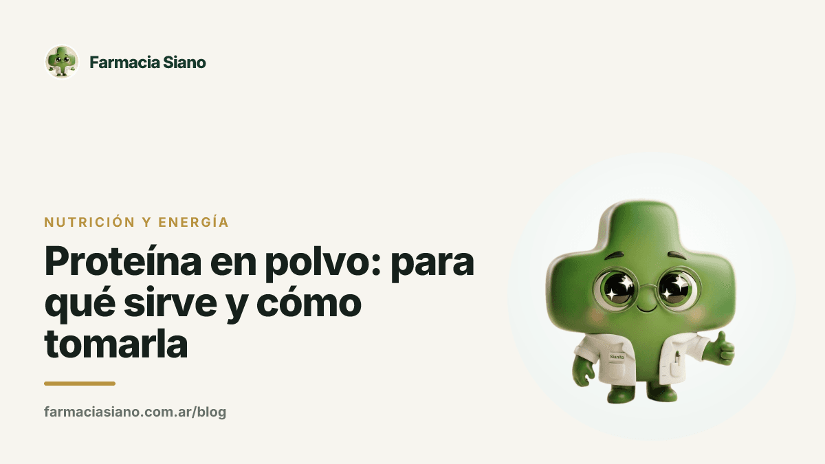 Proteína en polvo: para qué sirve y cómo tomarla