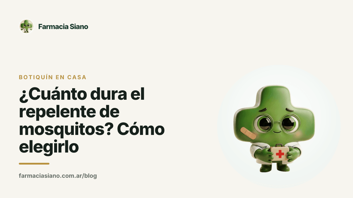 ¿Cuánto dura el repelente de mosquitos? Cómo elegirlo