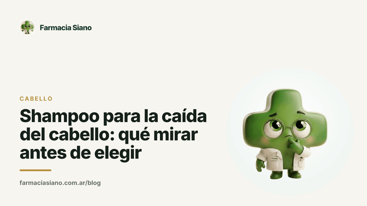Shampoo para la caída del cabello: qué mirar antes de elegir