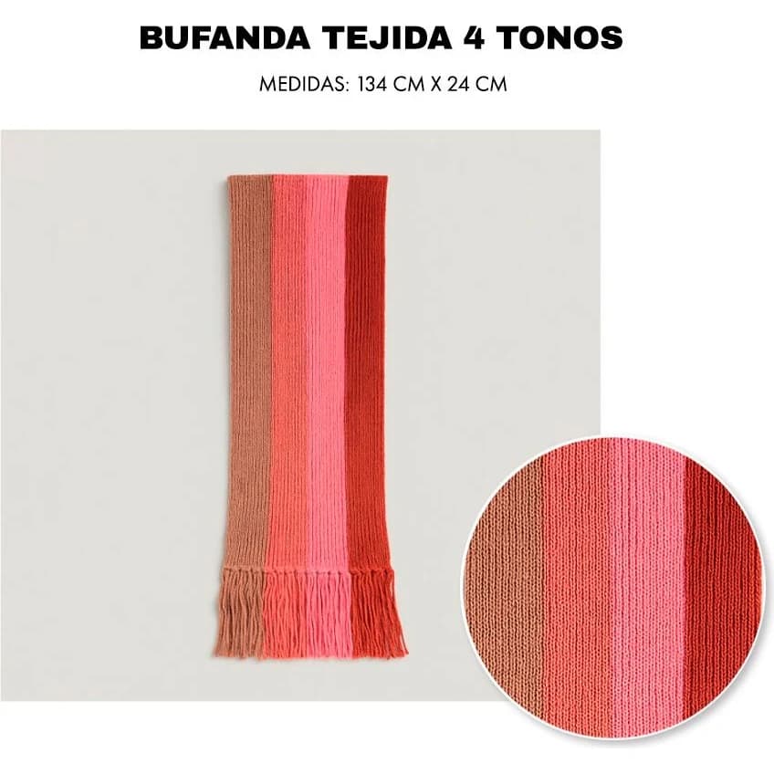 Bufanda Marta Roggiero Modelo G1
