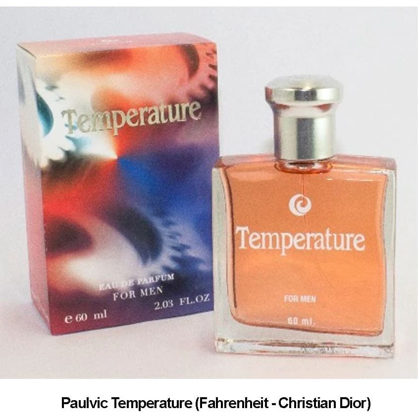 Perfume Paulvic Temperatura Eau de Toilette Masculino 50 ml