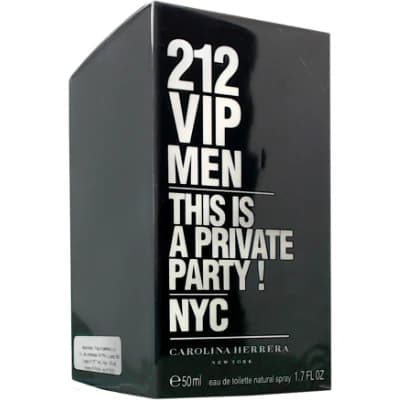 Perfume 212 VIP Men Carolina Herrera Eau de Toilette 50 ml