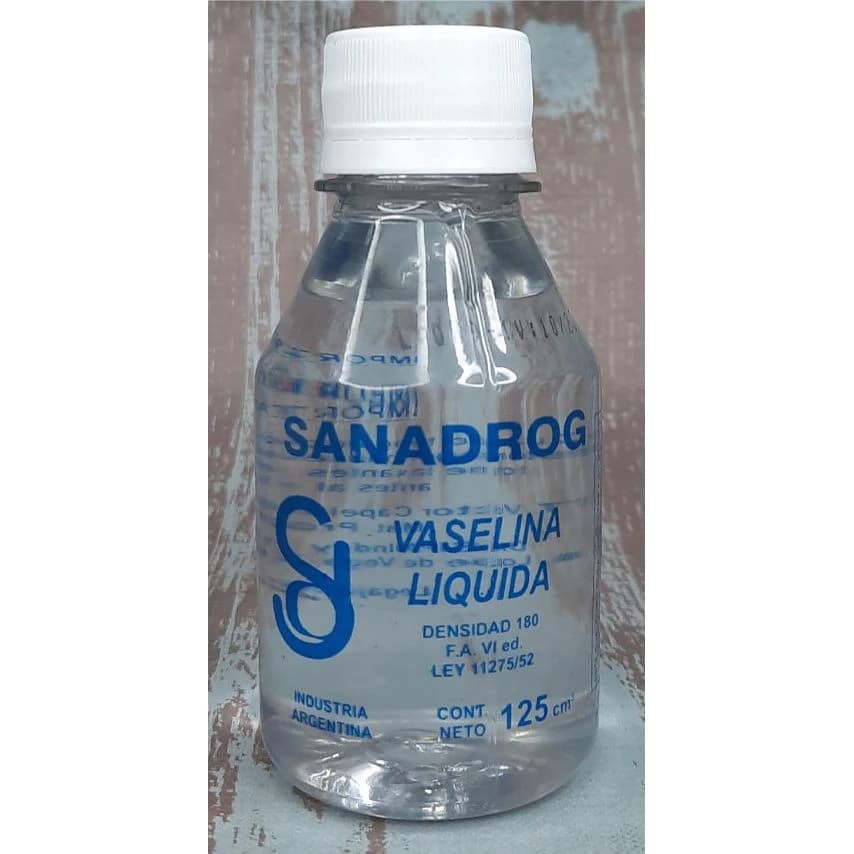 Vaselina Líquida Sanadrog 125 ml