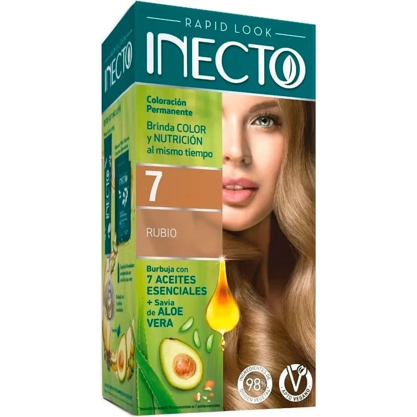 Tintura Capilar Inecto Rapid Look Tono 7
