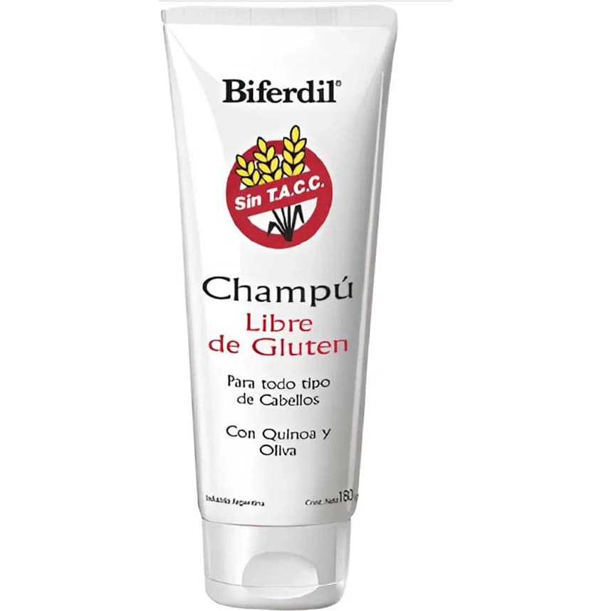 Shampoo Biferdil Sin Gluten 180 ml