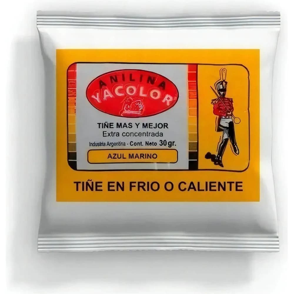 Anilina para Teñir Yacolor Azul Marino