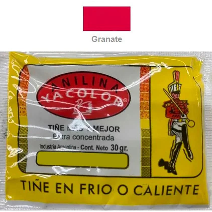 Anilina para Teñir Yacolor Granate
