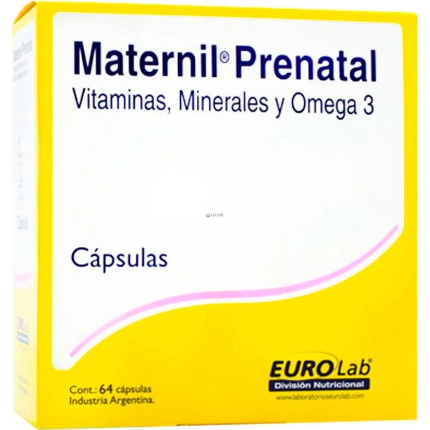 Maternil Prenatal x 64 Cápsulas