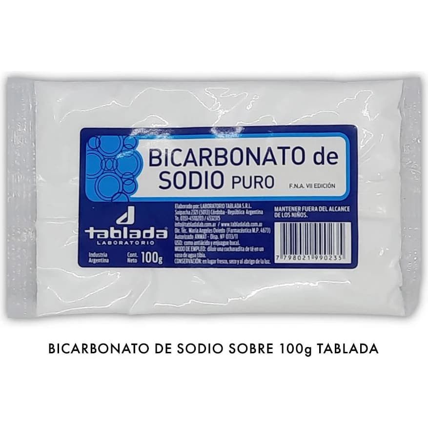 Bicarbonato de Sodio Tablada 100 g