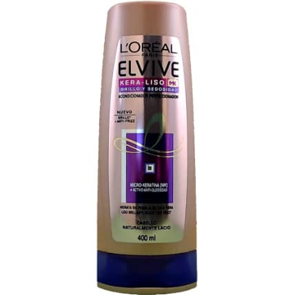 Acondicionador Elvive Keraliso Brillo 400 ml