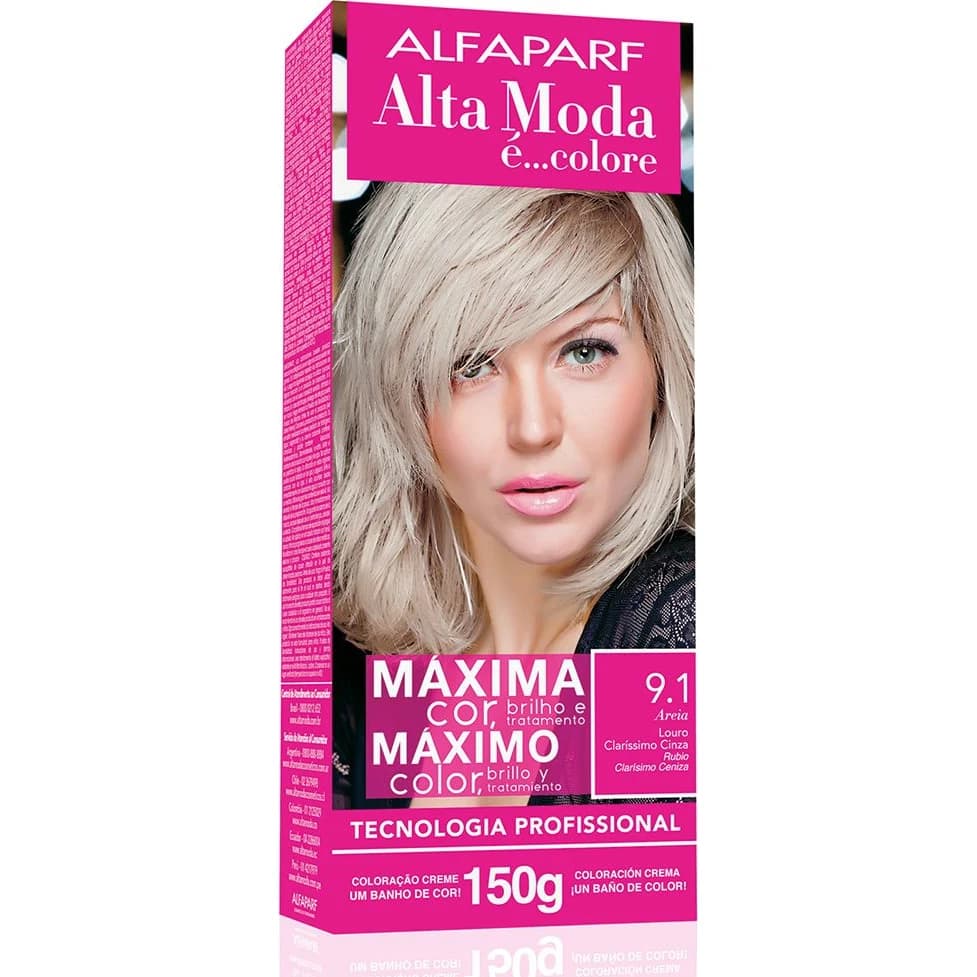 Kit de Coloración Alta Moda Color Tono 9.1