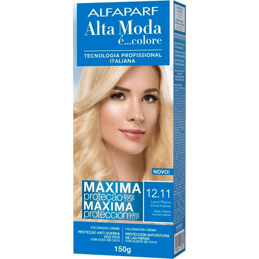 Kit de Coloración Alta Moda Color Tono 12.11