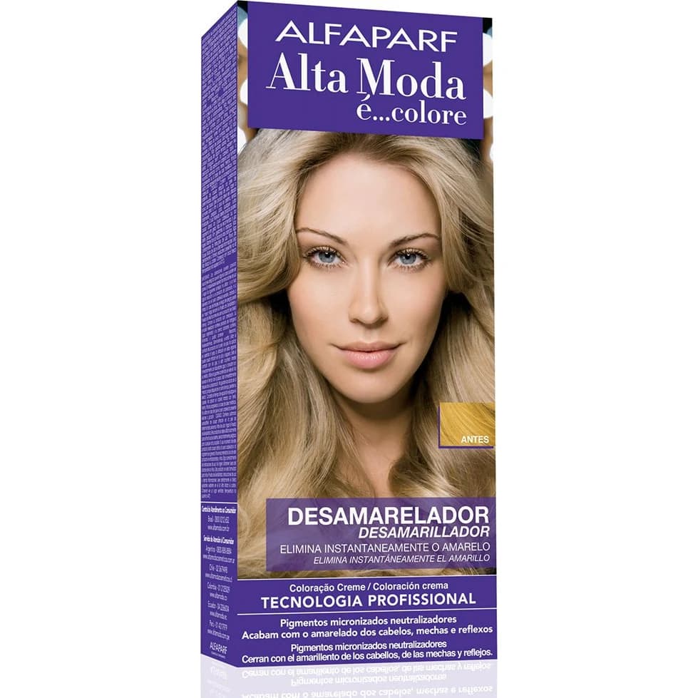 Kit de Coloración Alta Moda Desamarillador