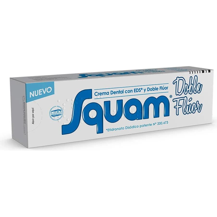 Crema Dental Squam Doble Flúor 60 g