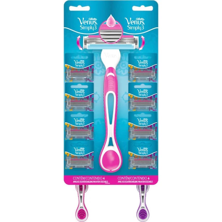 Máquinas de Afeitar Gillette Venus Simply x8