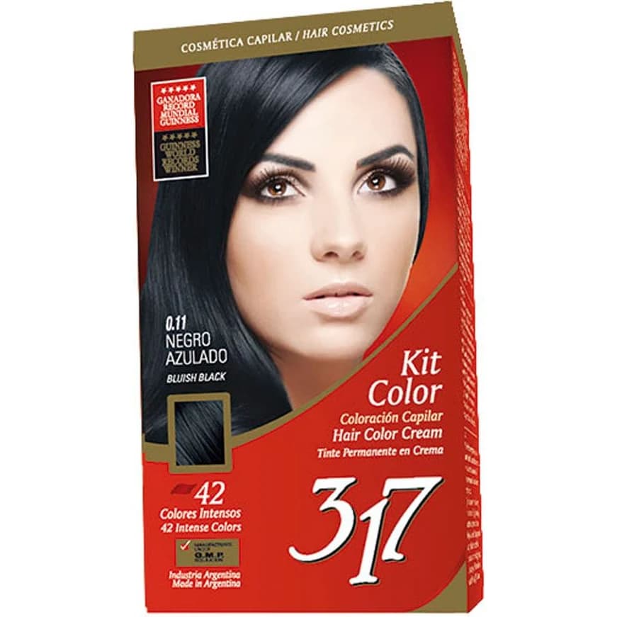 Kit de Coloración Capilar Hedaly Tono 0.11 Negro Azulado