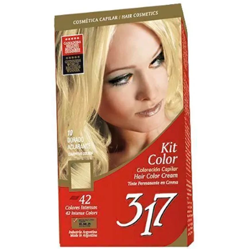 Kit de Coloración Capilar Hedaly Tono 10 Dorado Aclarante