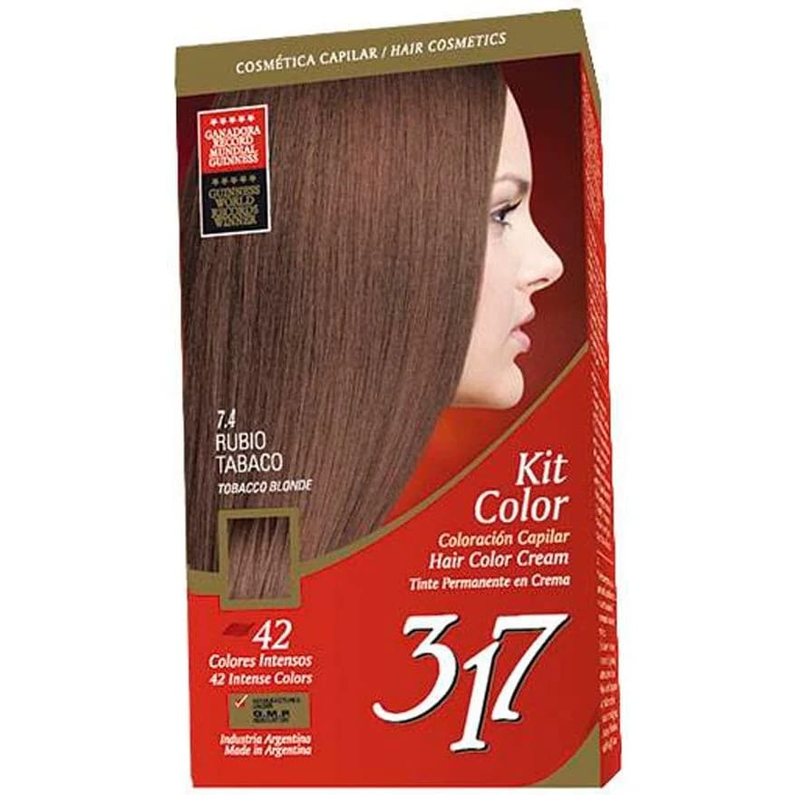 Kit de Coloración Hedaly Tono 7.4 Rubio Tabaco