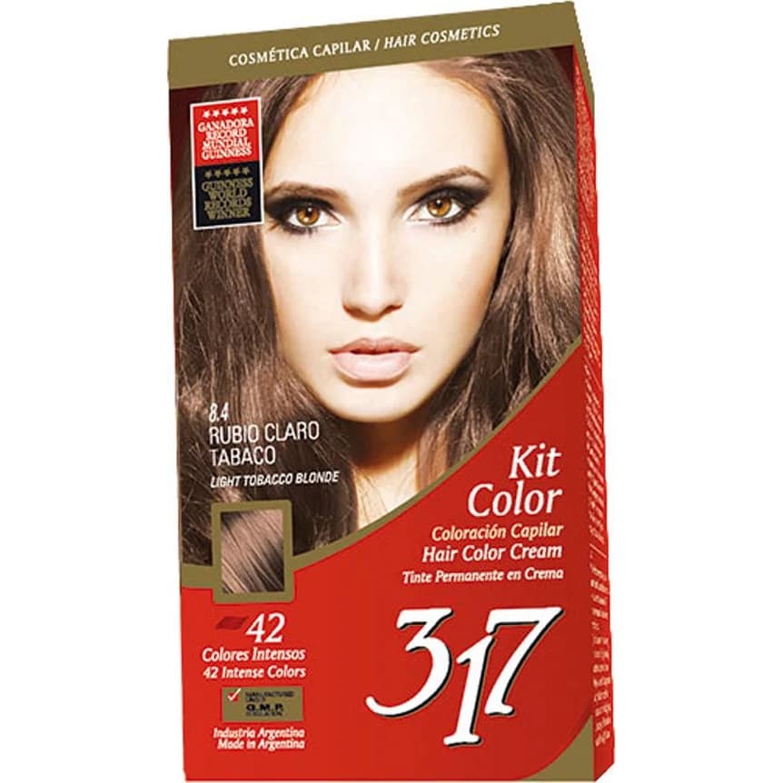 Kit de Coloración Hedaly Rubio Claro Tabaco Tono 8.4