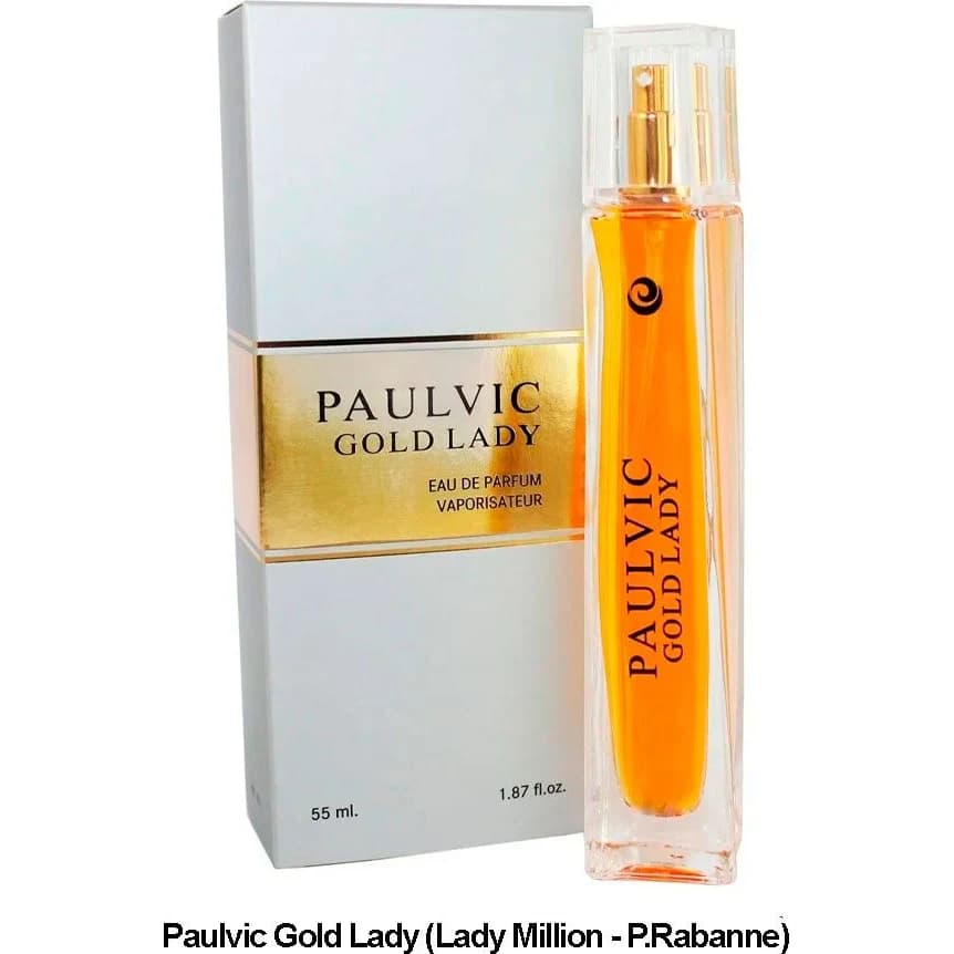 Eau de Toilette Paulvic Gold Lady 50 ml
