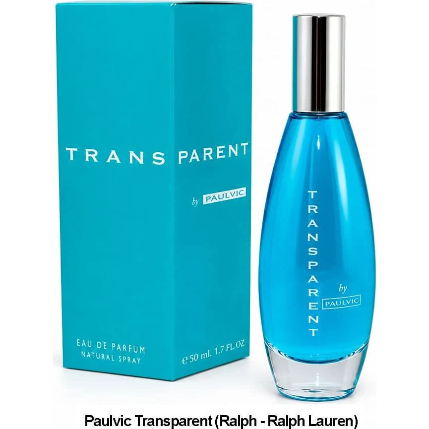 Eau de Toilette Paulvic Transparent F 50 ml