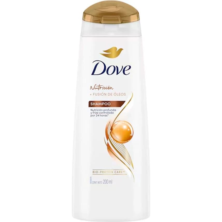 Shampoo Dove Óleo Nutrición 200 ml
