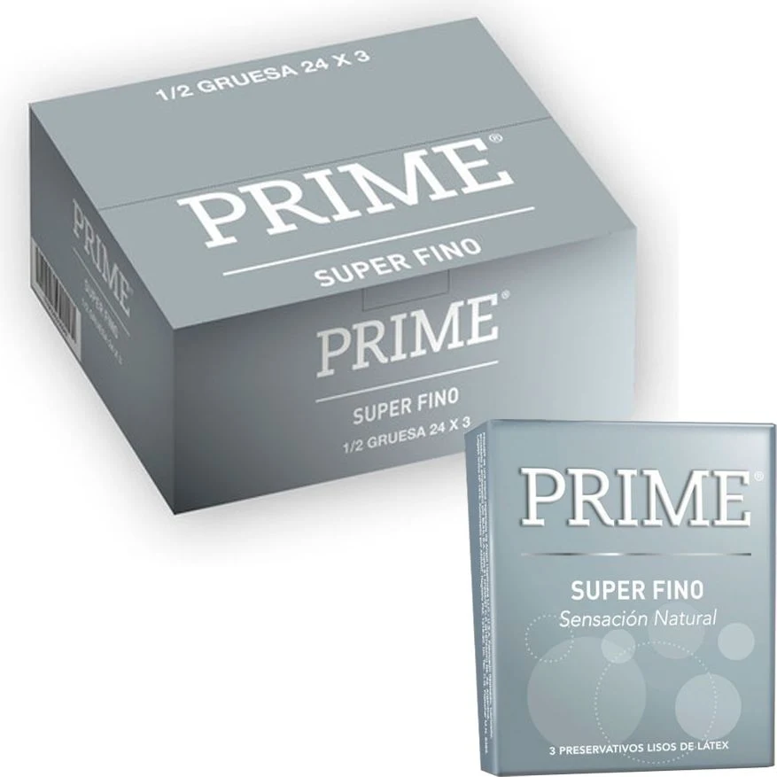 Preservativos Prime Superfino x3