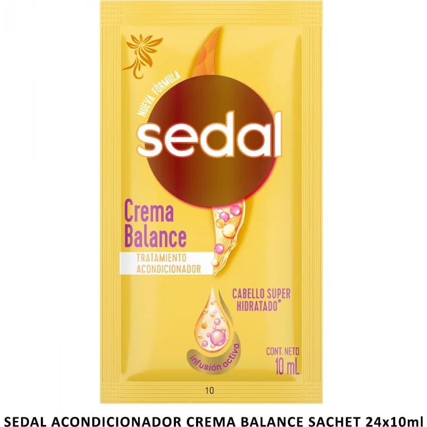 Acondicionador Sedal Balance Sachet 10 ml