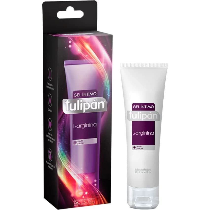 Gel Íntimo Tulipán con L-arginina 30 ml