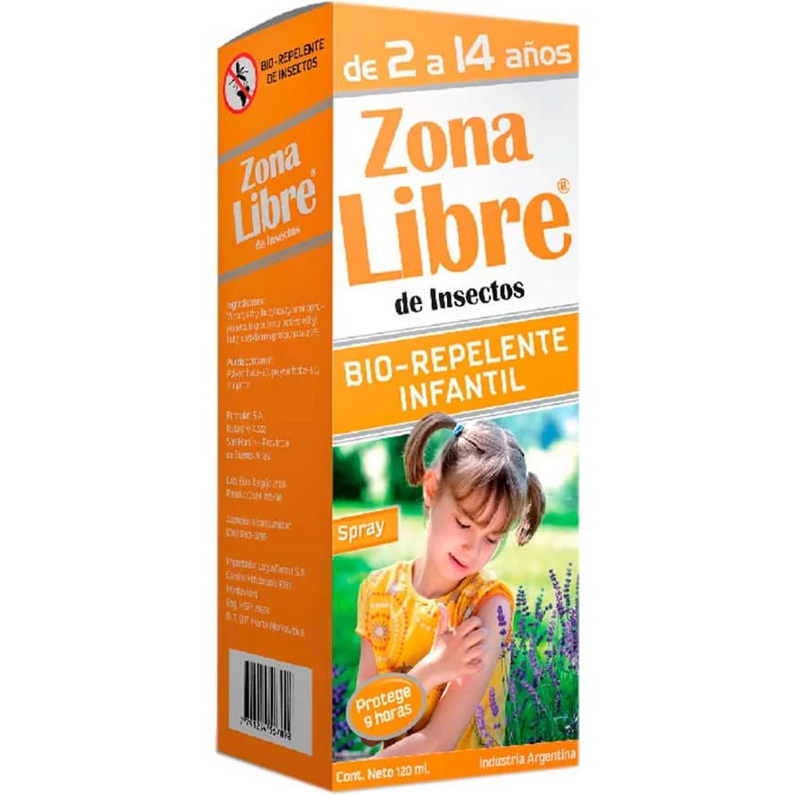Repelente de Mosquitos Zona Libre Spray 120 ml