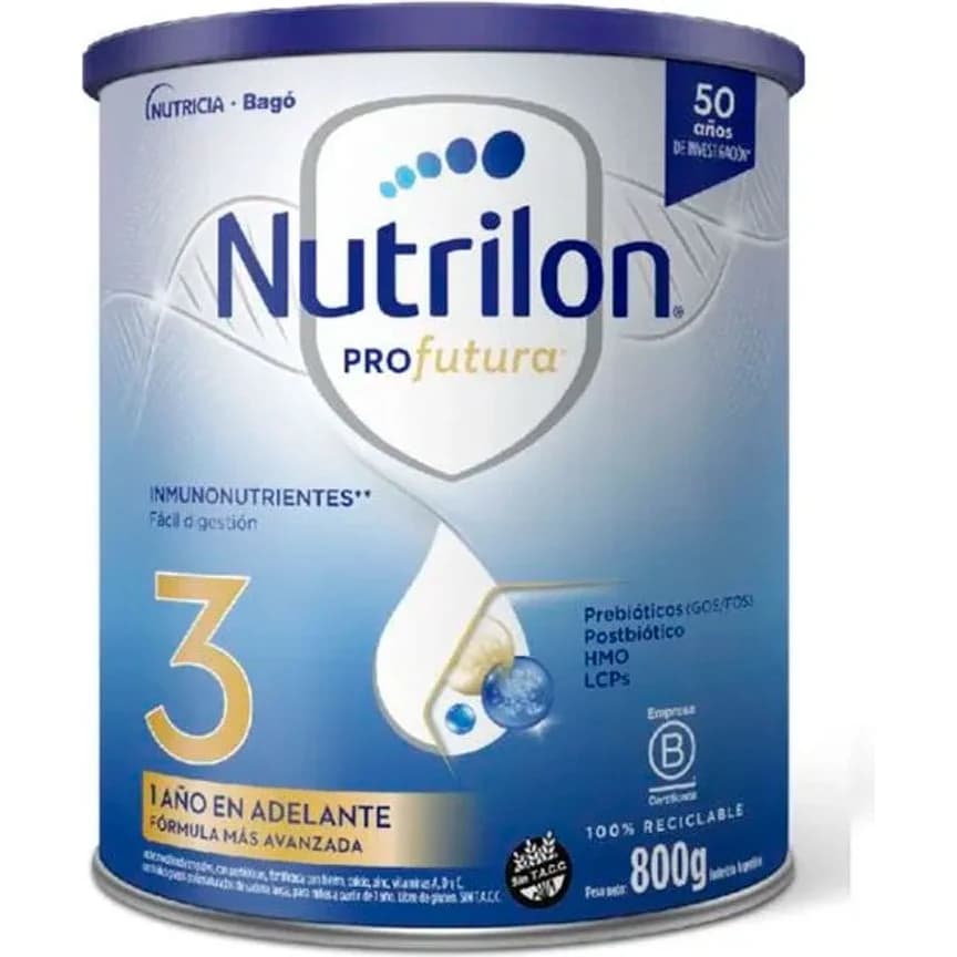 Nutrilon Profutura 3 Fórmula Infantil Lata 800 g