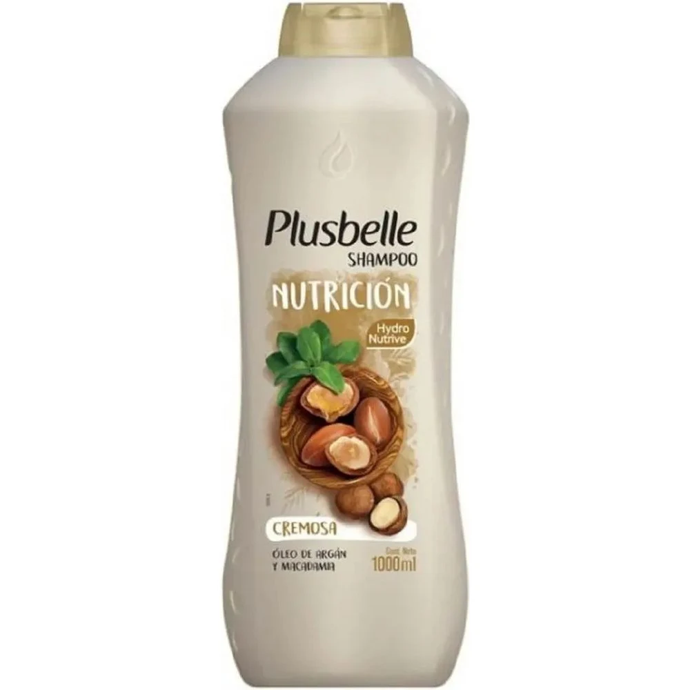 Shampoo Plusbelle Nutrición 1 L