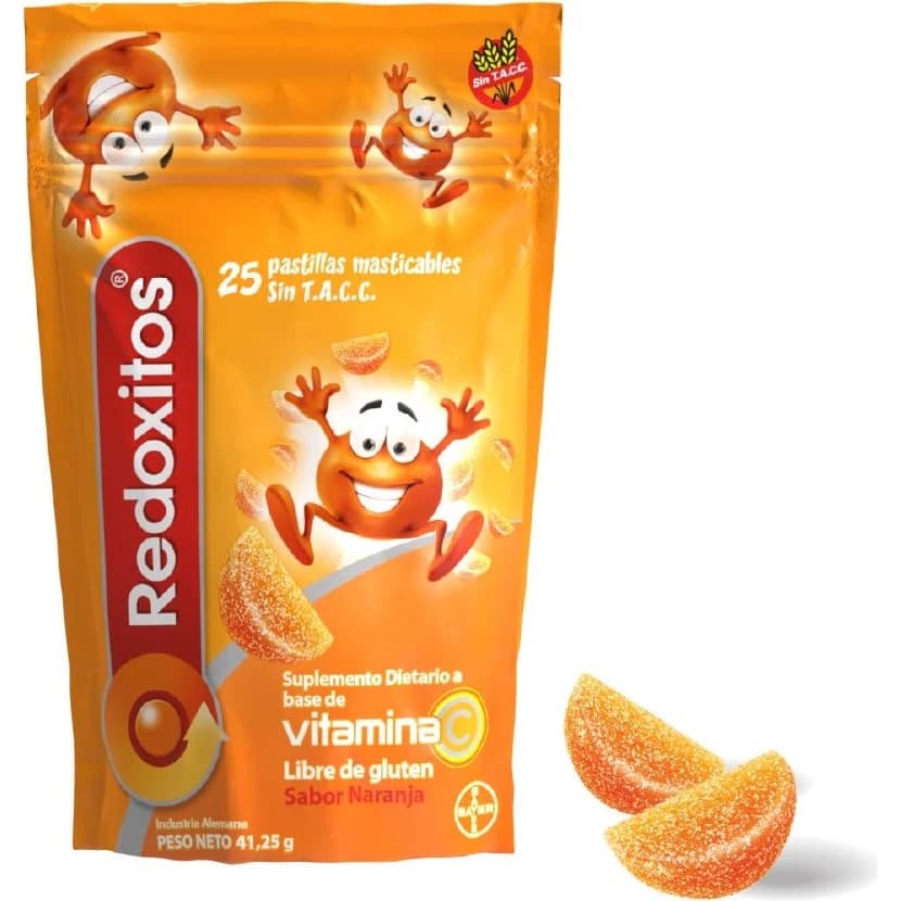 Redoxitos Vitamina C Gomitas Naranja x 25