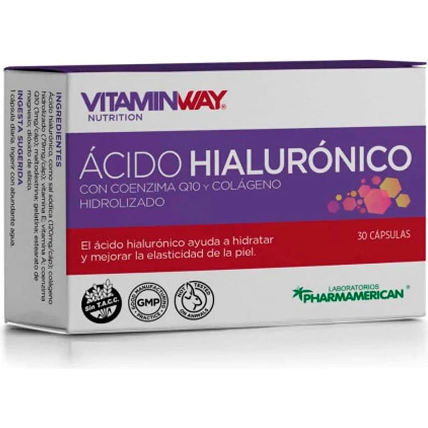 Vitamin Way Ácido Hialurónico 3 Blísters x10