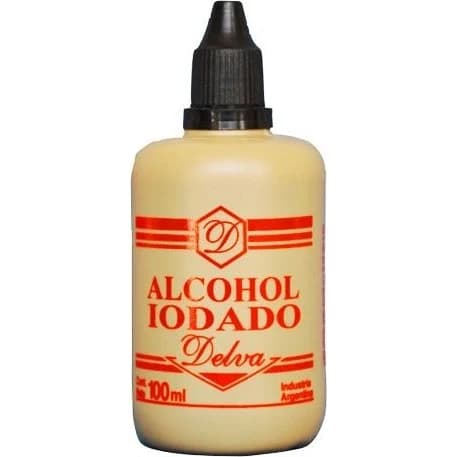 Alcohol Iodado Delva 100 ml
