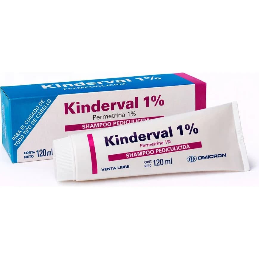 Shampoo Kinderval 1% 120 ml