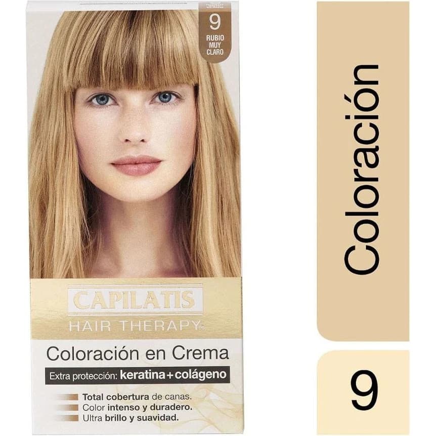Tintura Capilar en Crema Capilatis Tono 9
