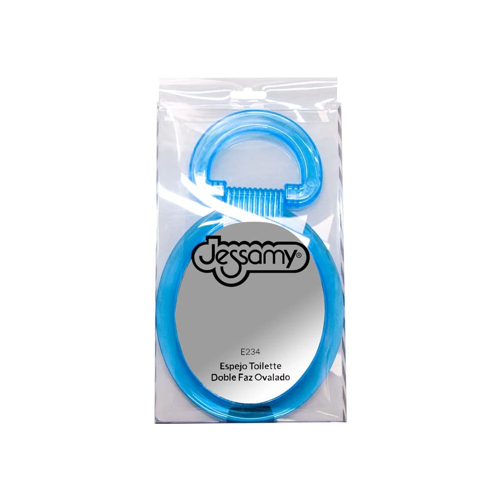 Espejo Toilette Doble Faz Ovalado Jessamy — Diswald