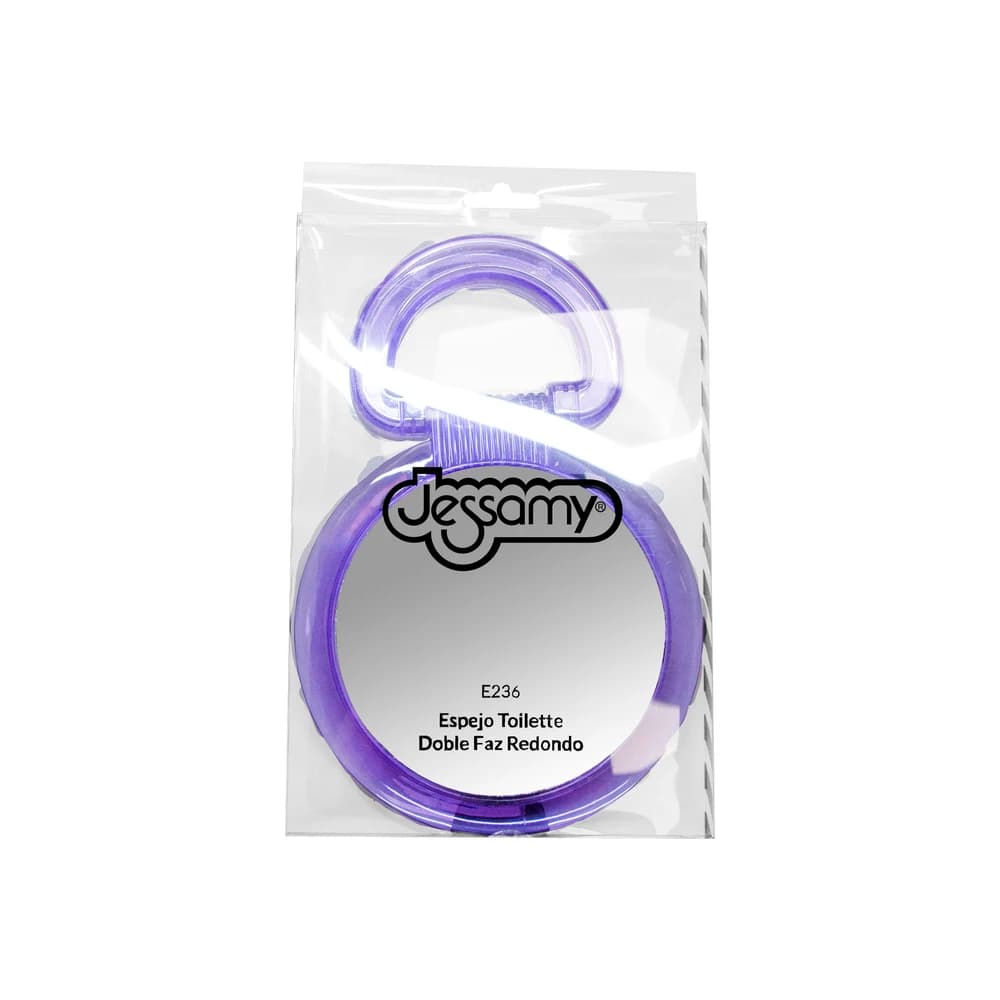 Espejo Toilette Doble Faz Redondo Jessamy 10 cm — Diswald