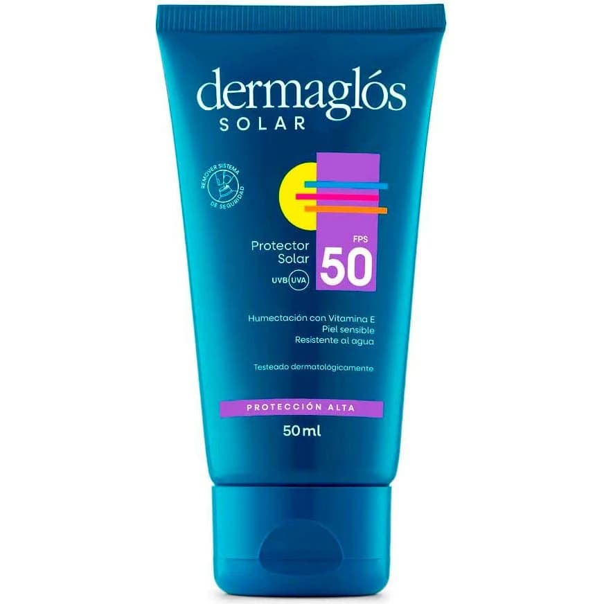 Emulsión Protector Solar Dermaglós FPS 50 x 50 ml
