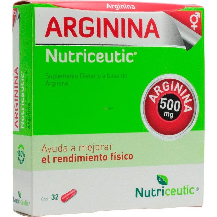 Arginina Eurolab Nutricéutic 32 Cápsulas