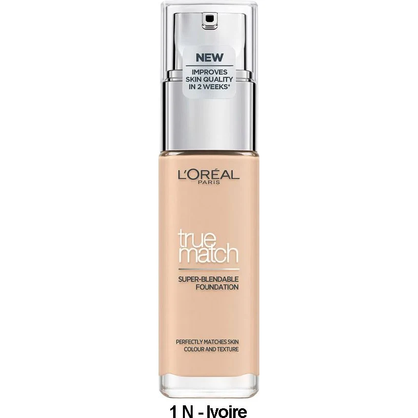 Base de Maquillaje L'Oréal True Match Tono N1