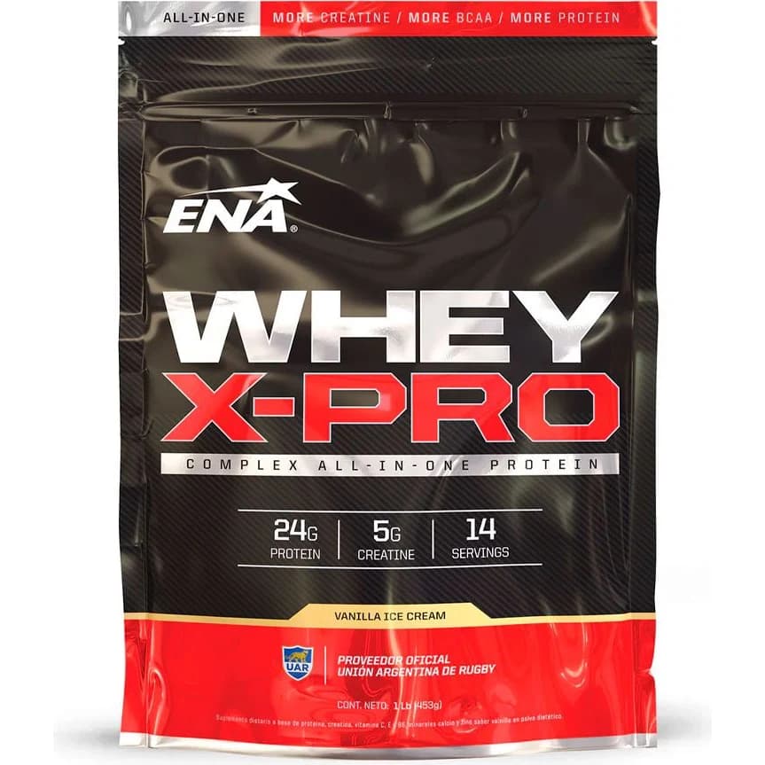 Suplemento Proteico ENA Whey X Pro Vainilla 453 g