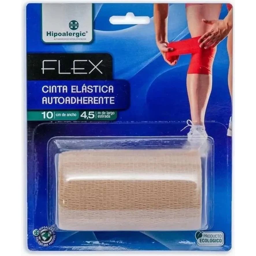 Cinta Adhesiva Hipoalergénica Flex 10 cm x 4,5 m