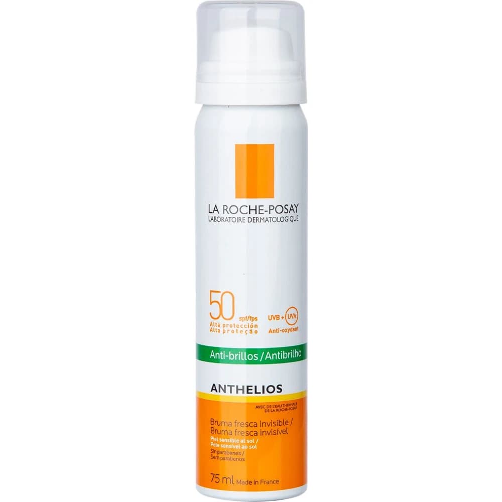 Protector Solar La Roche-Posay Anthelios Brume Facial FPS 50 75 ml