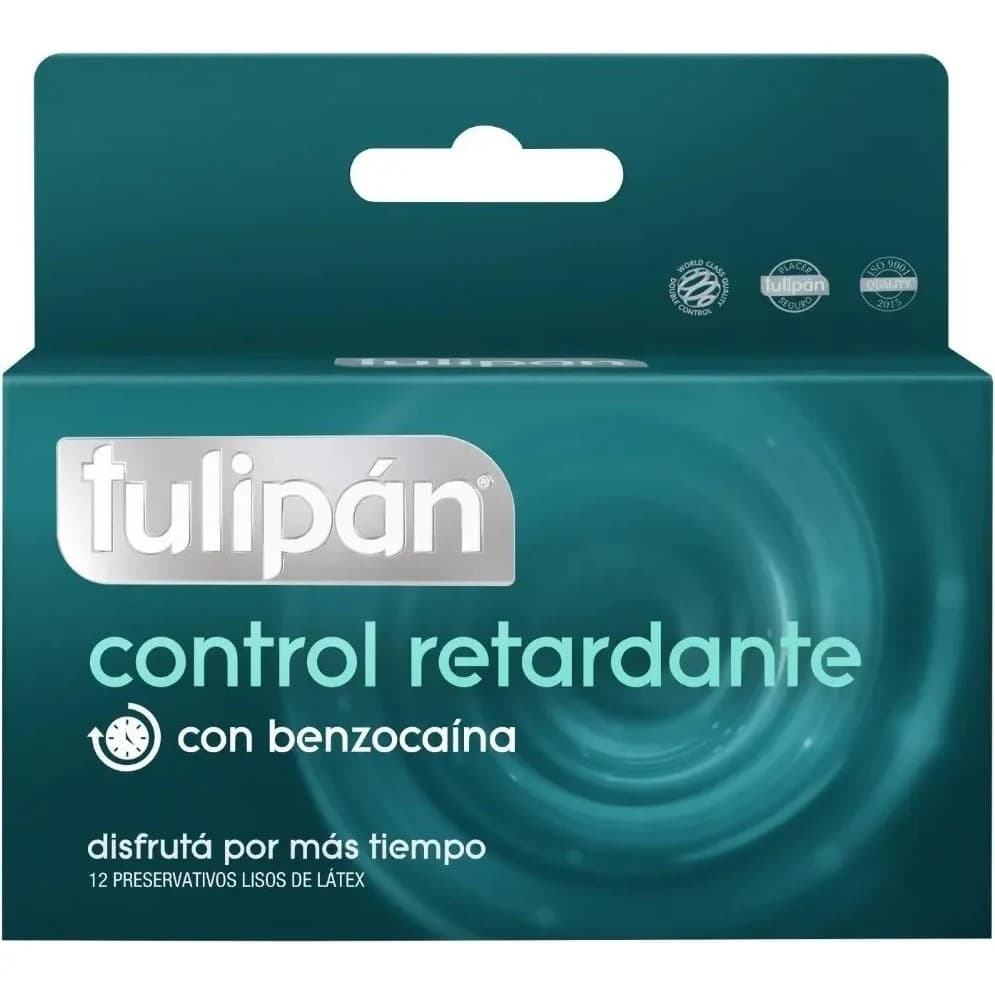 Preservativos Tulipán Control Retardante x 12