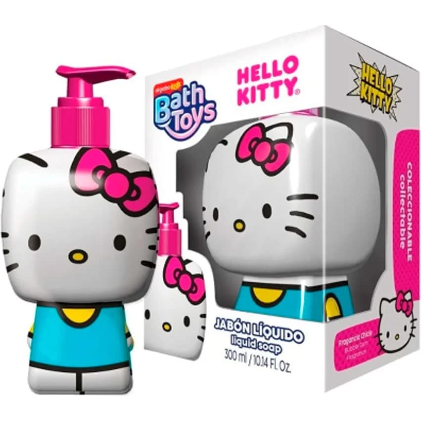 Jabón Líquido Hello Kitty Bath Toys 300 ml