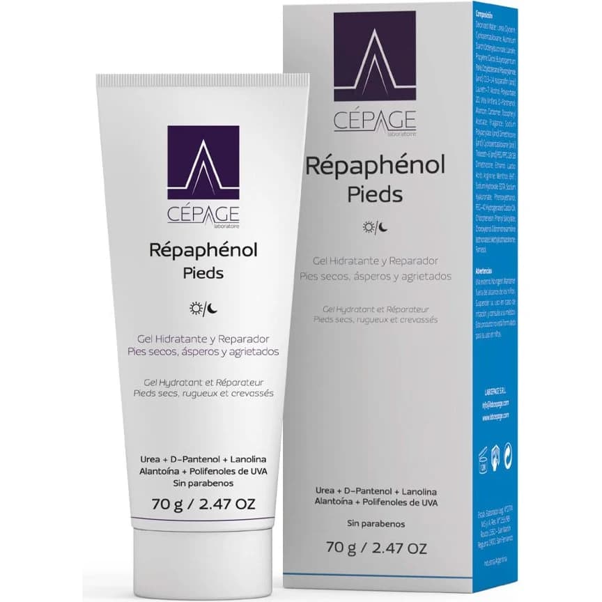 Gel Hidratante para Pies Repaphenol Pieds 70 g